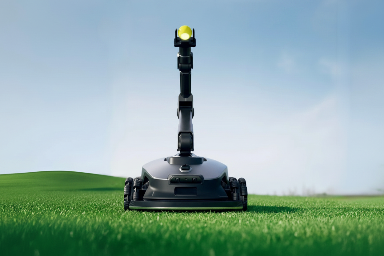 Robotic Lawn Mower - Front Angle