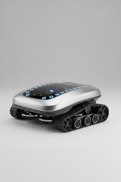 Robotic Lawn Mower - Side Angle