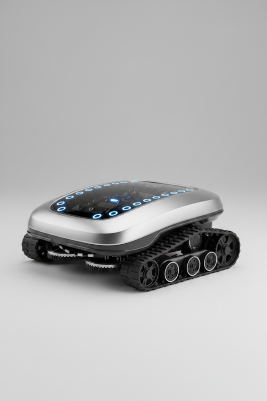 Robotic Lawn Mower - Side Angle