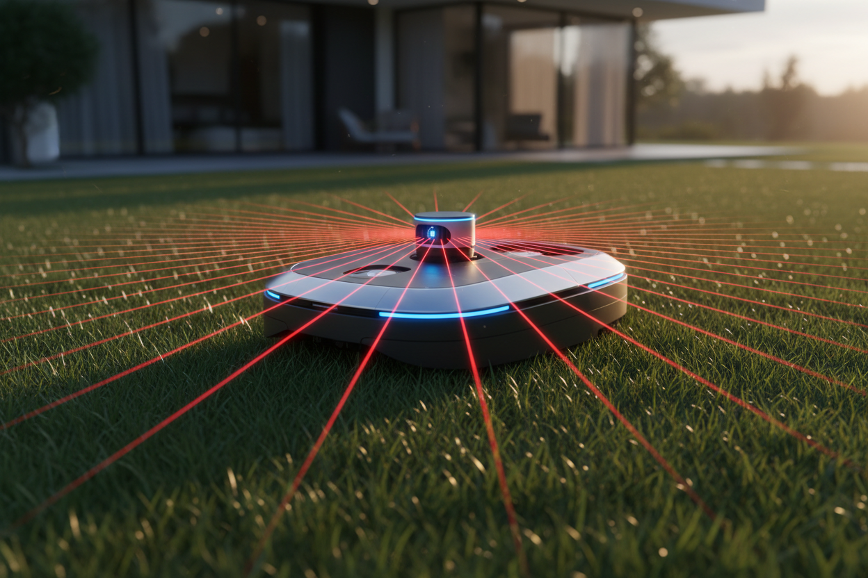 Robotic Lawn Mower with LiDAR